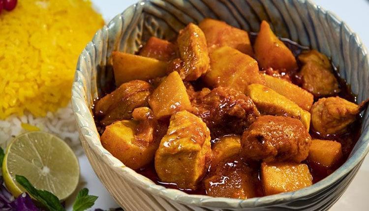 طرز تهیه خورش به اصفهان، با مرغ و گوشت فوق خوشمزه!