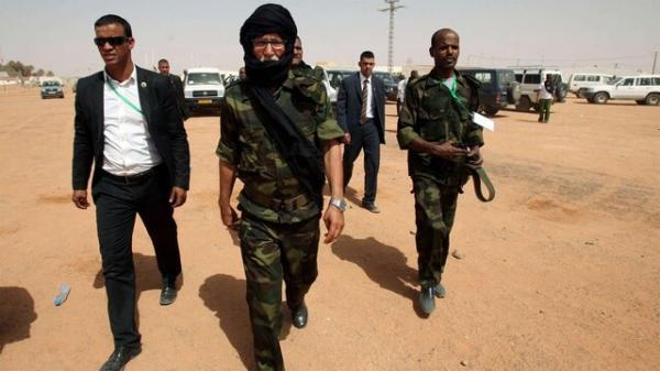 الجزایر رهبر پولیساریو را راه نداد