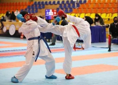 قهرمانی مازندران در مسابقات کاراته انتخابی رده های پایه دختران