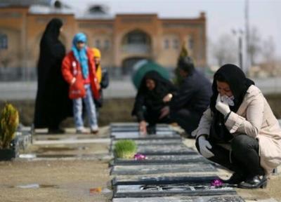 قبرهای لاکچری با چشم انداز رو به دریا در بوشهر